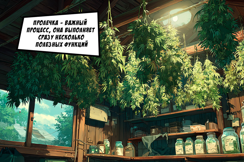 Зачем выполняют пролечку конопли?